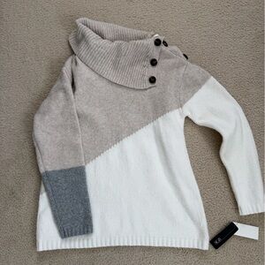 AGB Cream Knit Sweater